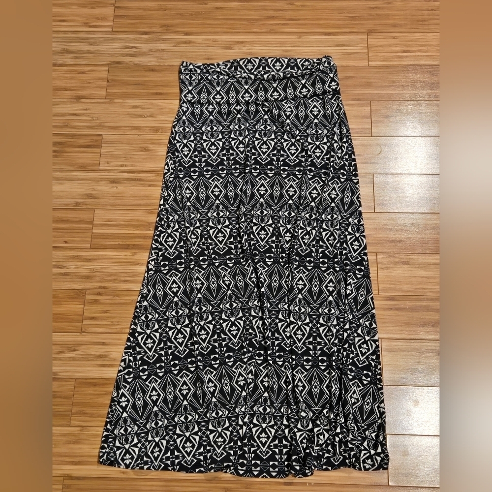 French Laundry Patterned Skirt